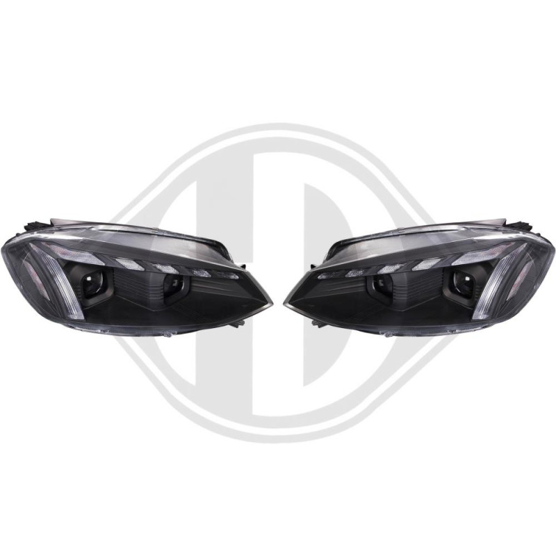 SET FARI ANTERIORI Volkswagen Golf VII berlina 17-20 (Cod. D-2217283)