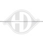 Modanatura decorativa/ protettiva Paraurti Volkswagen Golf VIII berlina/Variant 20- (Cod. D-2218037)
