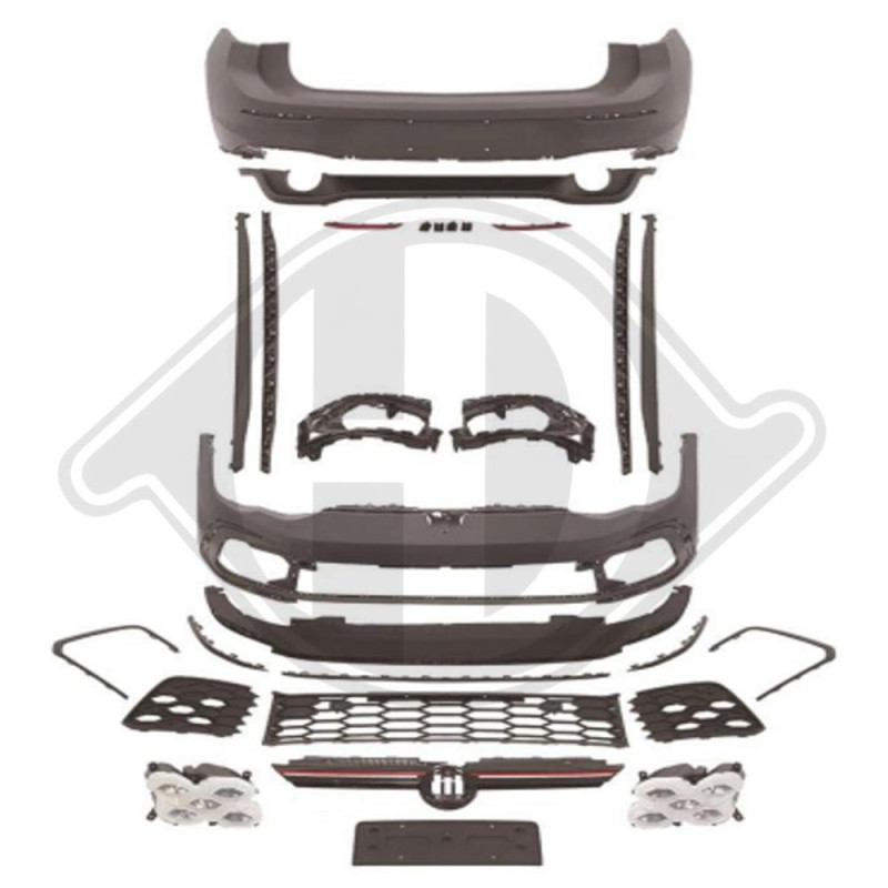 Paraurti posteriore Volkswagen Golf VIII berlina 20- (Cod. D-2218251)