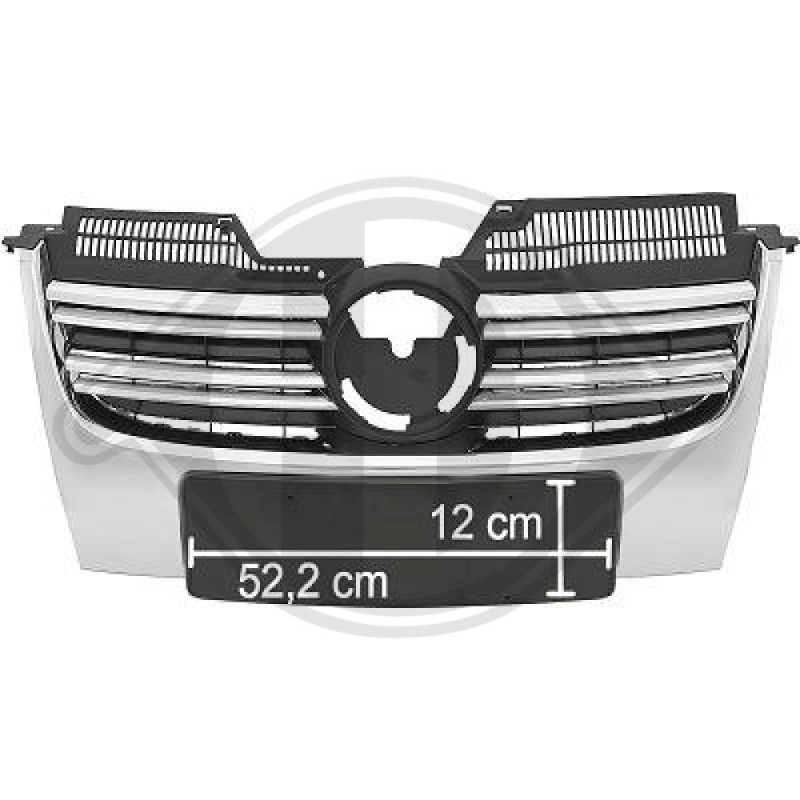 Griglia radiatore Volkswagen Golf V Variant 07-09 (Cod. D-2232040)