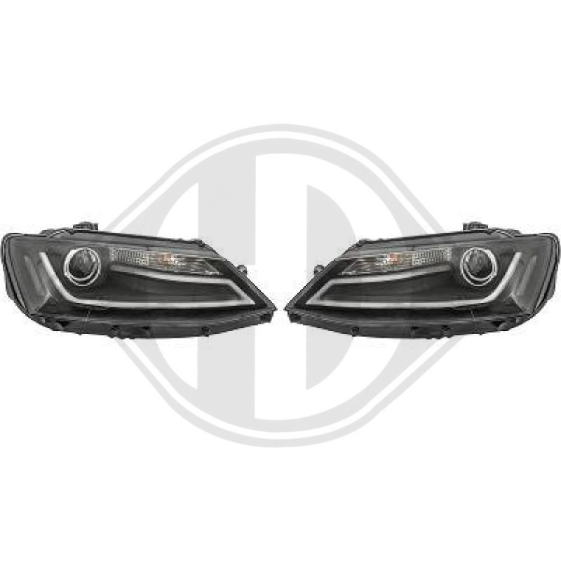 SET FARI ANTERIORI Volkswagen Jetta VI 11-18 (Cod. D-2233586)