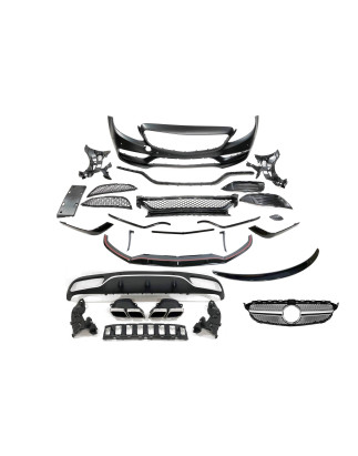 Kit Estetico Mercedes W205 2014-2018 Coupe Look AMG C63 (Cod. E-TCM020001610255206001641)