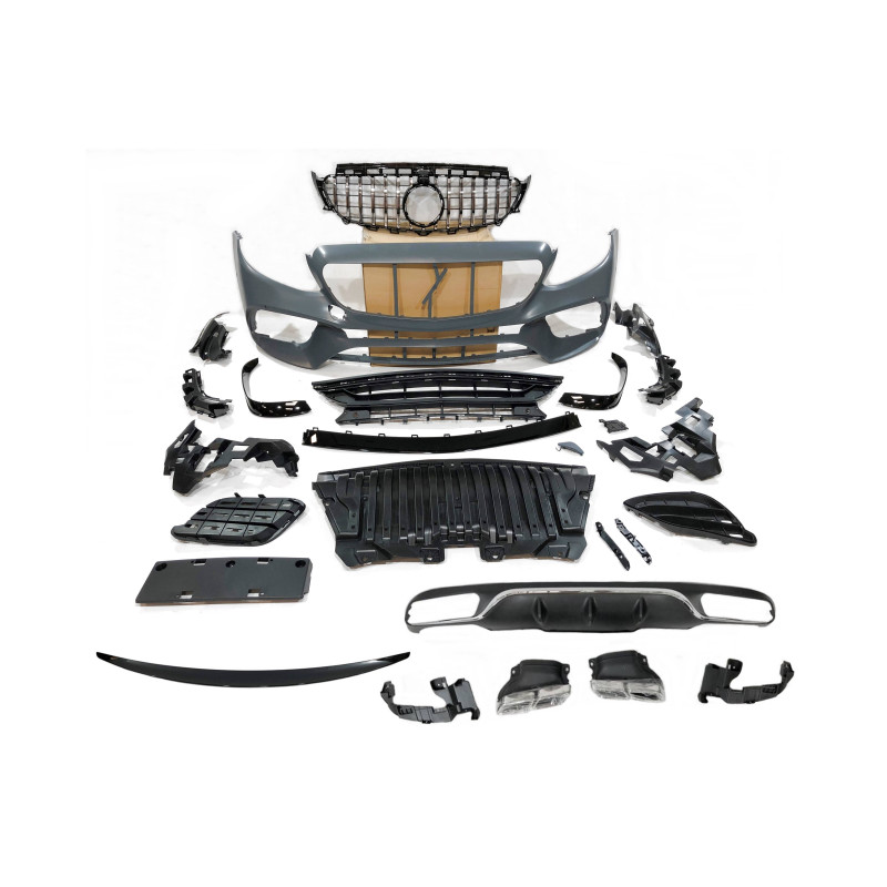 Kit Estetico Mercedes W213 4 porte look AMG E63 (Cod. E-TCM029939566048)