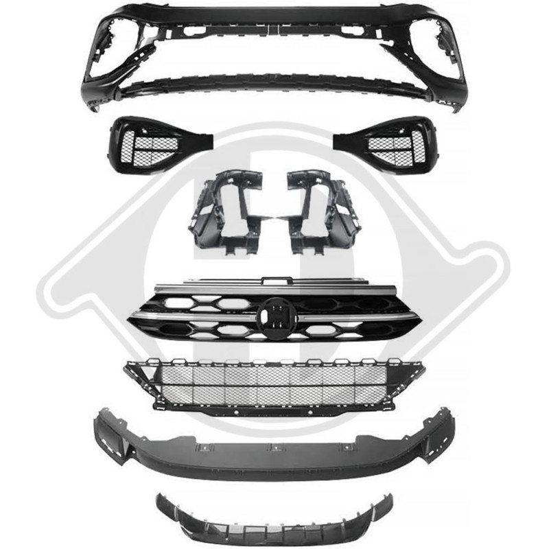 Paraurti anteriore Volkswagen T-Roc 19-21 (Cod. D-2240250)