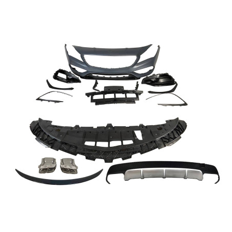 Kit Estetico Mercedes W117 2016-2018 LCI 4P Look AMG A45 (Cod. E-TCM019702106033)