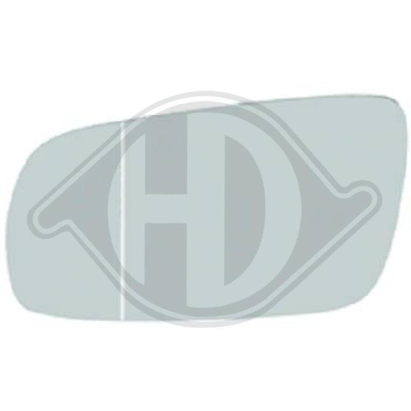 Vetro specchio Specchio esterno Seat Ibiza/Cordoba/Vario 99-02 (Cod. D-2245027)