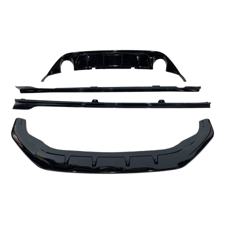kit estetico Volkswagen Golf 7 Nero lucido (Cod. E-TCW7064)