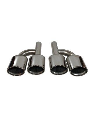Terminali Di Uscita Di Scarico Mercedes W204 / W211 (Cod. E-SIL0137)