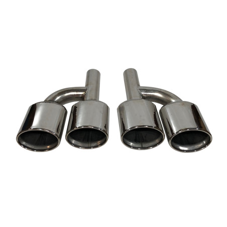 Terminali Di Uscita Di Scarico Mercedes W204 / W211 (Cod. E-SIL0137)