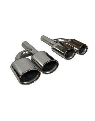 Terminali Di Uscita Di Scarico Mercedes W204 / W211 (Cod. E-SIL0137)