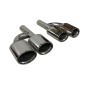 Terminali Di Uscita Di Scarico Mercedes W204 / W211 (Cod. E-SIL0137)
