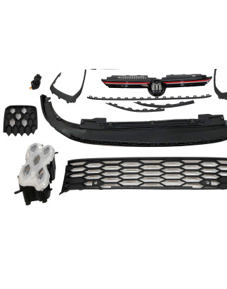 Paraurti Anteriore Volkswagen Golf 8 2019-2023 Look GTI (Cod. E-TCW5220)