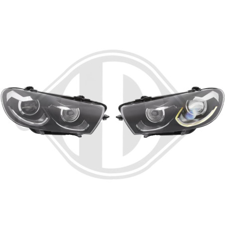 SET FARI ANTERIORI Volkswagen Scirocco 08 - 03.14 (Cod. D-2251282)