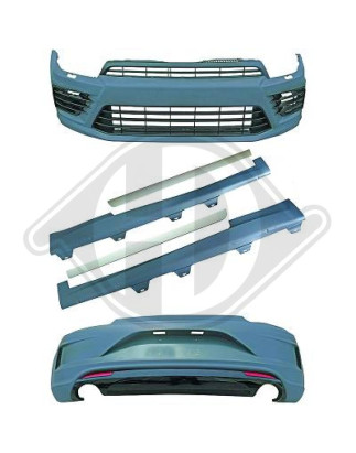 Paraurti posteriore Volkswagen Scirocco 04.14-17 (Cod. D-2251550)