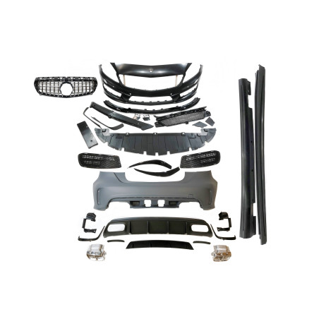 Kit Estetico Mercedes W176 A45 2012-2015 Look AMG Sensor (Cod. E-TCM015610158013400890189)