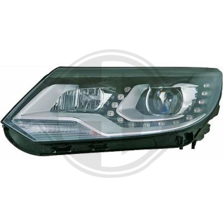 Faro principale 17N° funzioni spia: 6 Volkswagen Tiguan (5N) 11-16 (Cod. D-2255284)