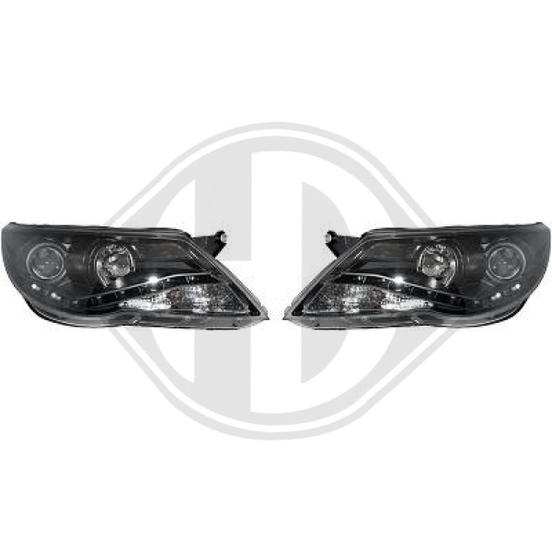 SET FARI ANTERIORI Volkswagen Tiguan 07-11 (Cod. D-2255685)