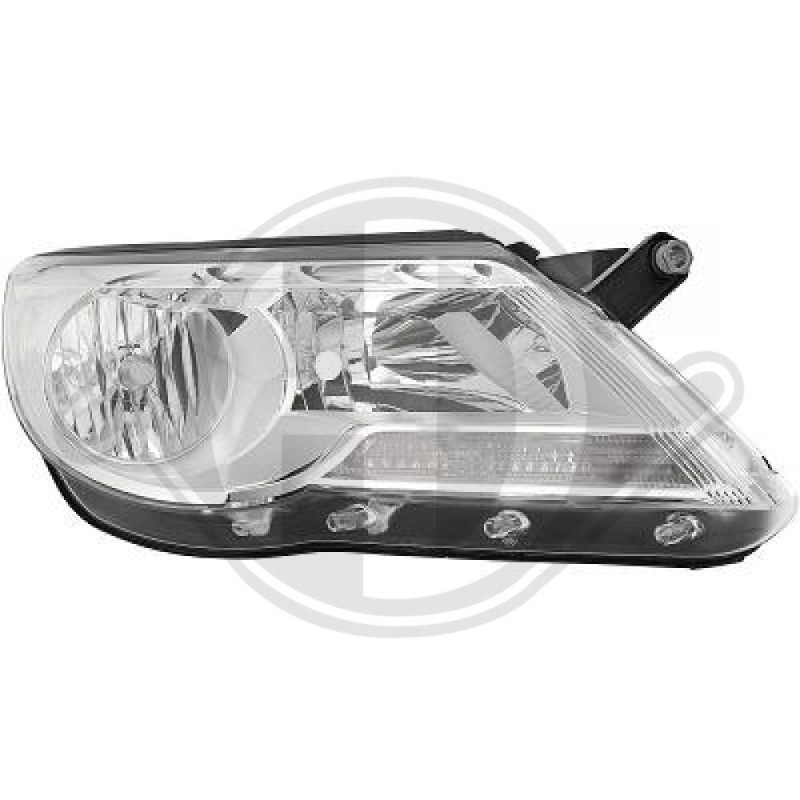 Faro anteriore destro Volkswagen Tiguan 07-11 (Cod. D-2255980)