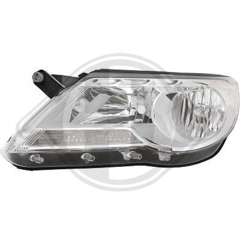 Faro anteriore sinistro Volkswagen Tiguan 07-11 (Cod. D-2255981)