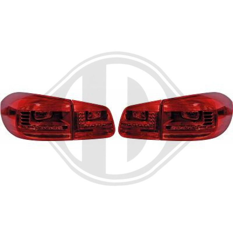 Kit fanalino posteriore Volkswagen Tiguan 11-16 (Cod. D-2255998)