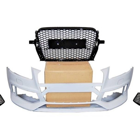 Paraurti Anteriore Audi Q5 2012-2016 Look RSQ5 Copri Specchietti (Cod. E-TCA02041CARA014)