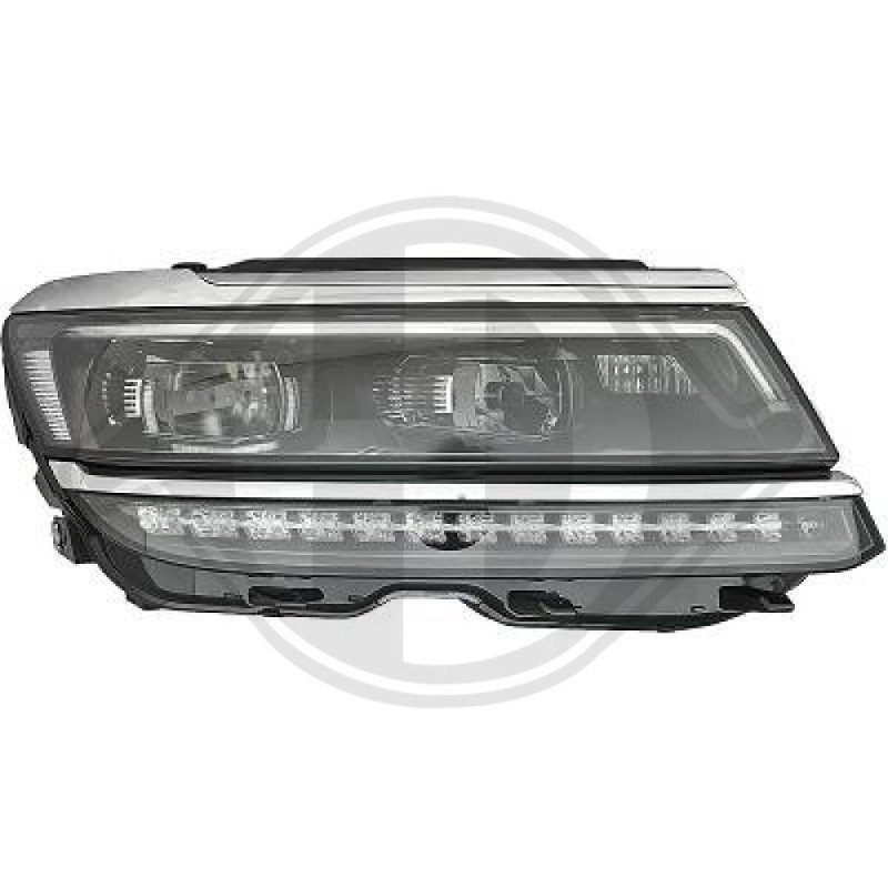 Faro principale 17N° funzioni spia: 5 Volkswagen Tiguan (AD1) 16-20 (Cod. D-2256084)