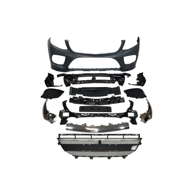 Paraurti Anteriore Mercedes W166 SUV 2016+ Look AMG (Cod. E-TCM0350)