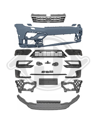 Paraurti anteriore Volkswagen Tiguan 16-20 (Cod. D-2256350)