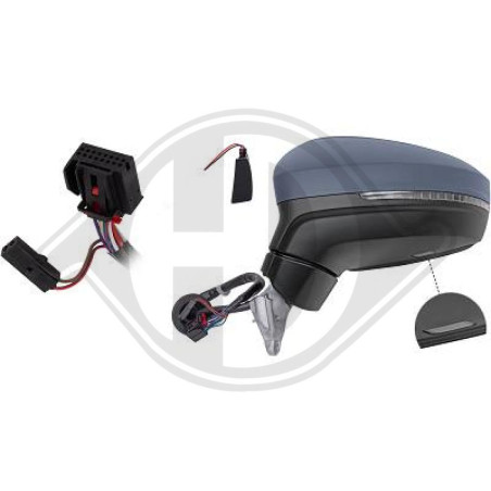 Specchio retrovisore esterno Volkswagen Tiguan (AD/AX) 21- (Cod. D-2256525)