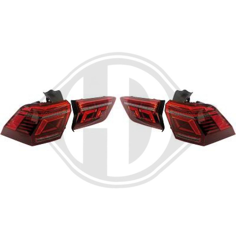 Kit fanalino posteriore Volkswagen Tiguan 16-20 (Cod. D-2257295)