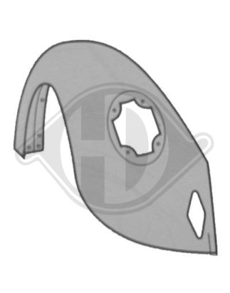 Parafango posteriore destro Volkswagen Käfer alle Modelle (Cod. D-2262134)