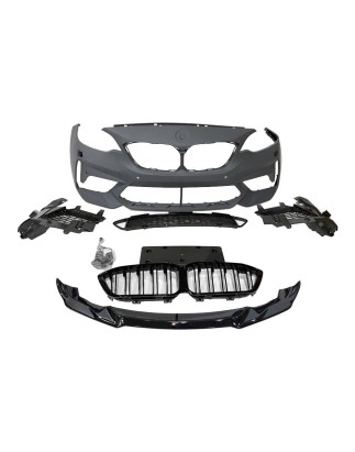 Paraurti Anteriore BMW F22 / F23 Look M2C Spoiler anteriore (Cod. E-TCB90246290)