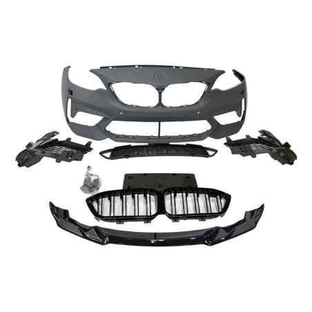 Paraurti Anteriore BMW F22 / F23 Look M2C Spoiler anteriore (Cod. E-TCB90246290)