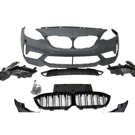 Paraurti Anteriore BMW F22 / F23 Look M2C Spoiler anteriore (Cod. E-TCB90246290)