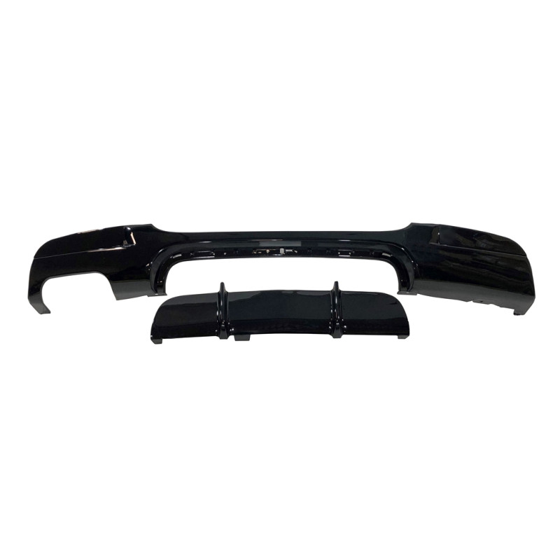 Diffusore Posteriore BMW E90 / E91 look M Performance Nero Lucido (Cod. E-TCB6253)