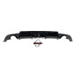 Diffusore Posteriore Volkswagen Golf 7.5 Look TCR Nero lucido Red Light (Cod. E-TCW6130)