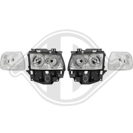 SET FARI ANTERIORI Volkswagen T4 Caravelle/Multivan 96-03 (Cod. D-2271280)