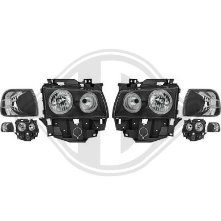 SET FARI ANTERIORI Volkswagen T4 Caravelle/Multivan 96-03 (Cod. D-2271380)