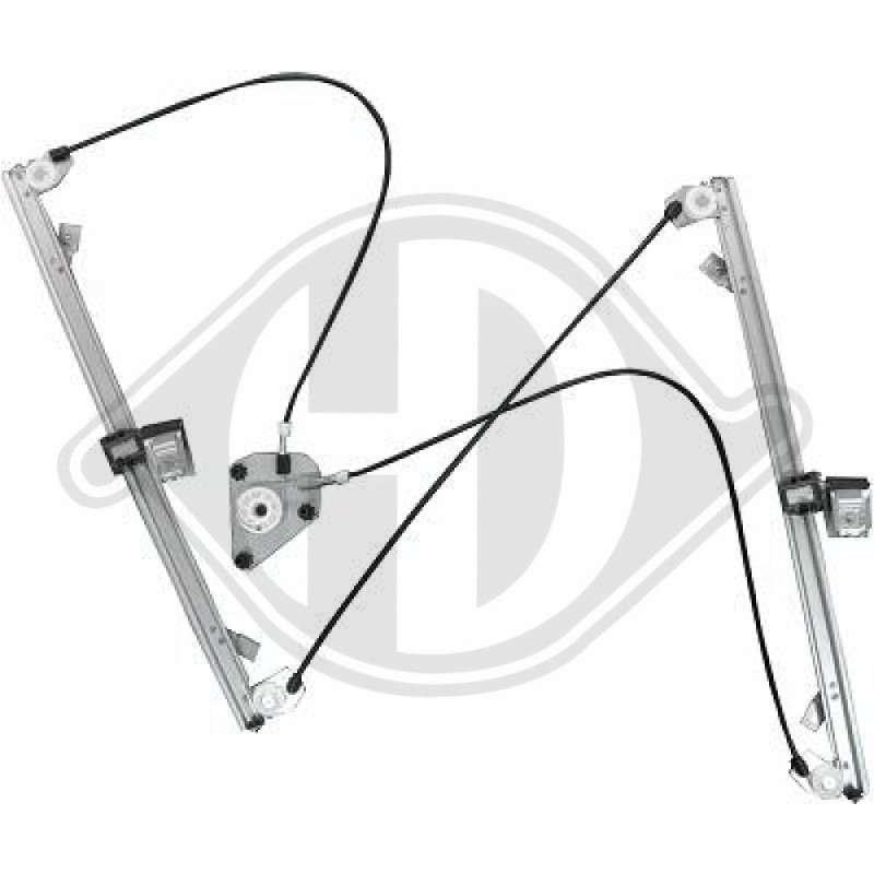 Alzacristallo anteriore destro Volkswagen T5 Multivan/Caravelle 03-09 (Cod. D-2272120)