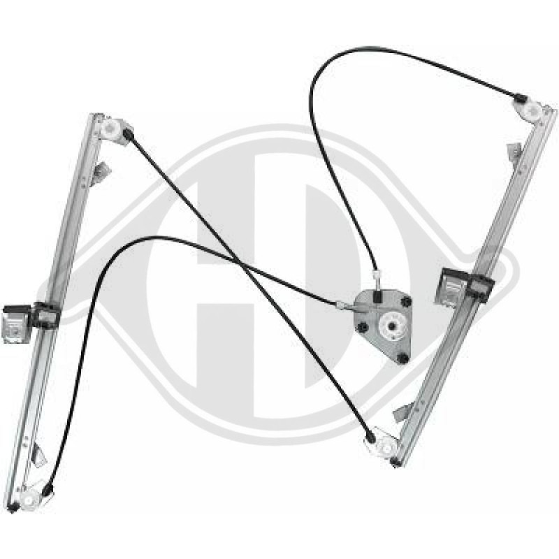 Alzacristallo anteriore sinistro Volkswagen T5 Multivan/Caravelle 03-09 (Cod. D-2272121)
