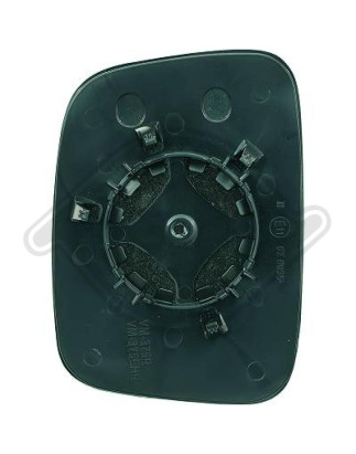 Vetro specchio Specchio esterno Volkswagen Caddy III 03-10 (Cod. D-2272126)