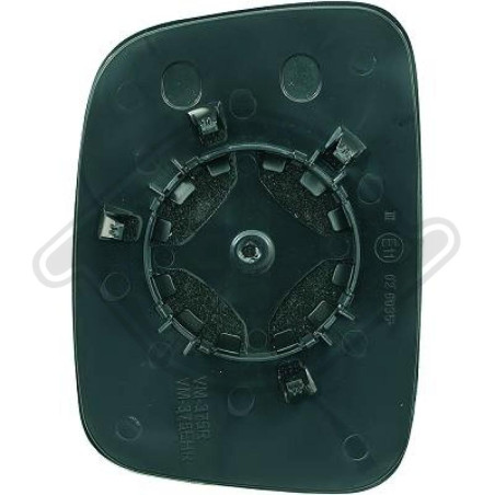 Vetro specchio Specchio esterno Volkswagen Caddy III 03-10 (Cod. D-2272126)