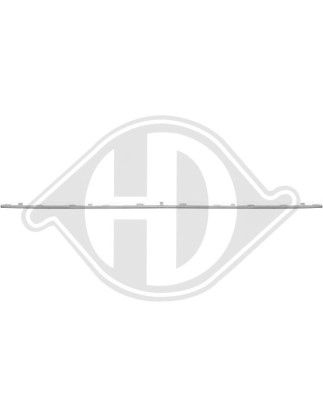 Modanatura decorativa/ protettiva Paraurti Volkswagen T5 Multivan/Caravelle 09-15 (Cod. D-2273061)
