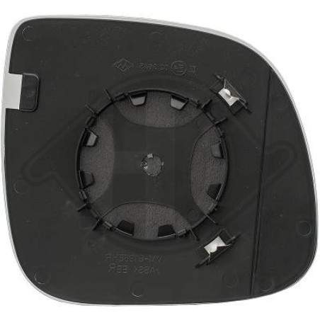 Vetro specchio Specchio esterno Volkswagen T5 Multivan/Caravelle 09-15 (Cod. D-2273227)