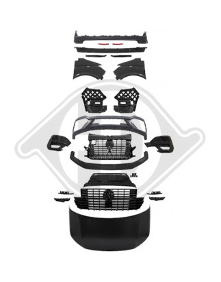 Paraurti posteriore Volkswagen T5 Multivan/Caravelle 09-15 (Cod. D-2273250)