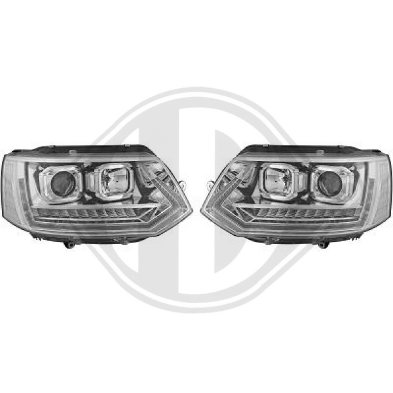 SET FARI ANTERIORI Volkswagen T5 Multivan/Caravelle 09-15 (Cod. D-2273686)