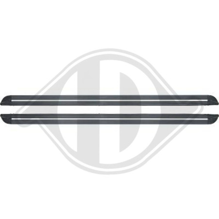 Set Pedane sottoporta Volkswagen T6 Multivan/Caravelle 19- (Cod. D-2274032)