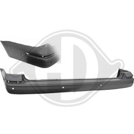 Paraurti posteriore Volkswagen T6 Multivan/Caravelle 19- (Cod. D-2274256)