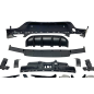 Diffusore Posteriore Mercedes GLC X253 COUPE 2020+ Look GLC63 Black (Cod. E-TCM3960)