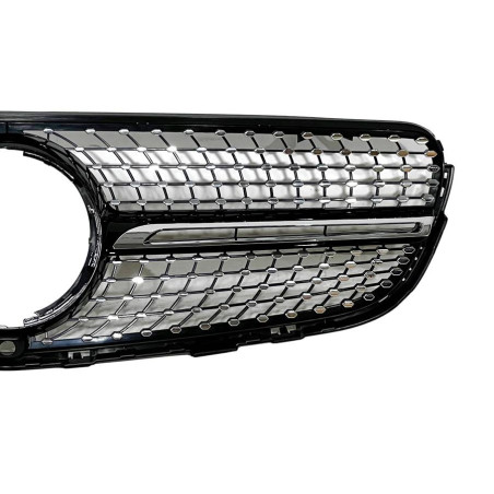 Griglia Mercedes X253 2015-2019 Diamond Full Black Fotocamera (Cod. E-TCM0337)